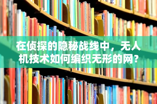 在侦探的隐秘战线中，无人机技术如何编织无形的网？