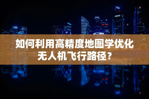 如何利用高精度地图学优化无人机飞行路径？